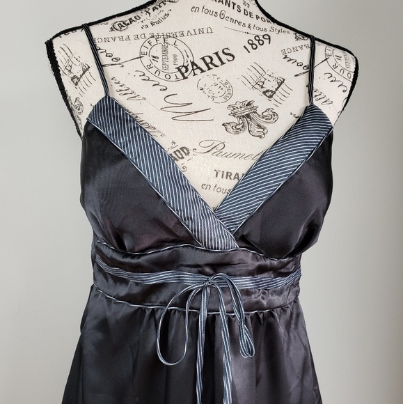 BLACK COCKTAIL DRESS L - Picture 3 of 5